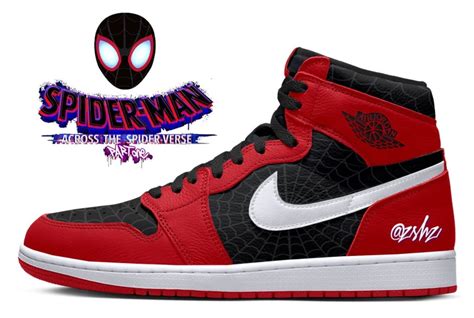 spider verse nike shoes